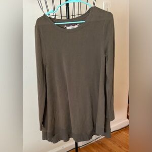 Cupio Khaki Long Sleeve Top